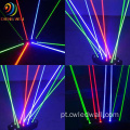 3*3pcs Spider Light Laser Disco LED Efeitos do estágio